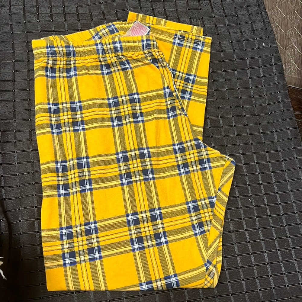 No Boundaries Yellow and Blue Leggings